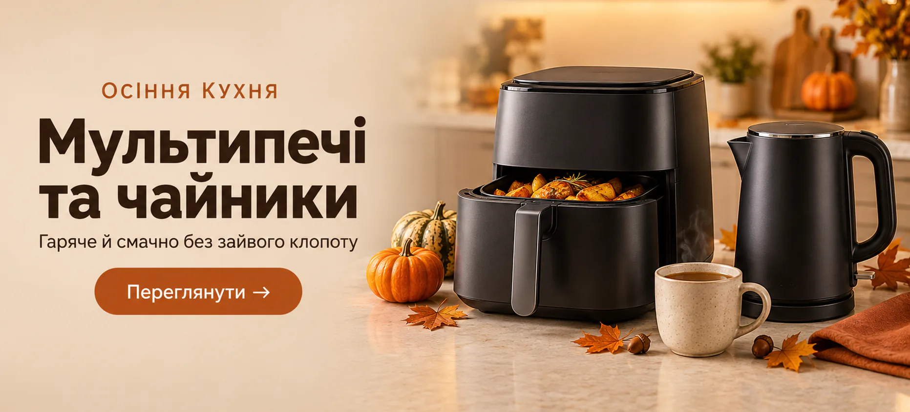 Мультипечі та чайники