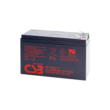 Батарея до ДБЖ 12В 9Аг CSB (HR1234WF2) - фото 1