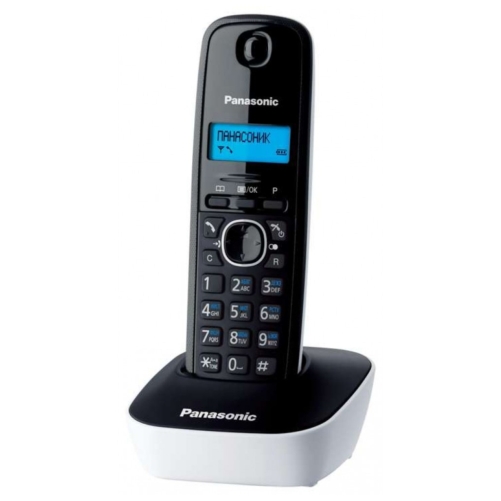 Телефон DECT Panasonic KX-TG1611UAW - фото 1