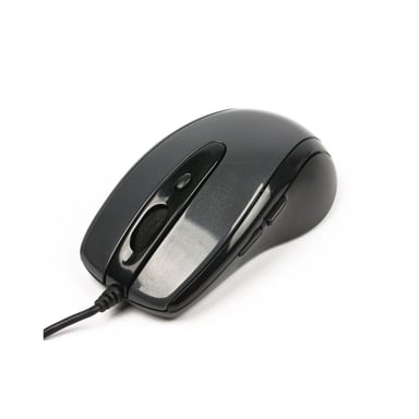 Мишка A4Tech N-708X Glossy Grey - фото 1