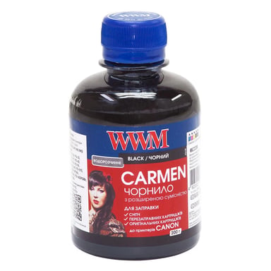 Чорнило WWM CANON UNIVERSAL CARMEN black (CU/B) - фото 1