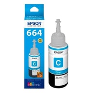 Контейнер з чорнилом Epson 664 cyan (70мл) L100/L200 (C13T66424A) - фото 1