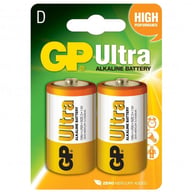 Батарейка Gp D GP Ultra LR20 * 2 (13AU-U2 / 4891199034442) - фото 1