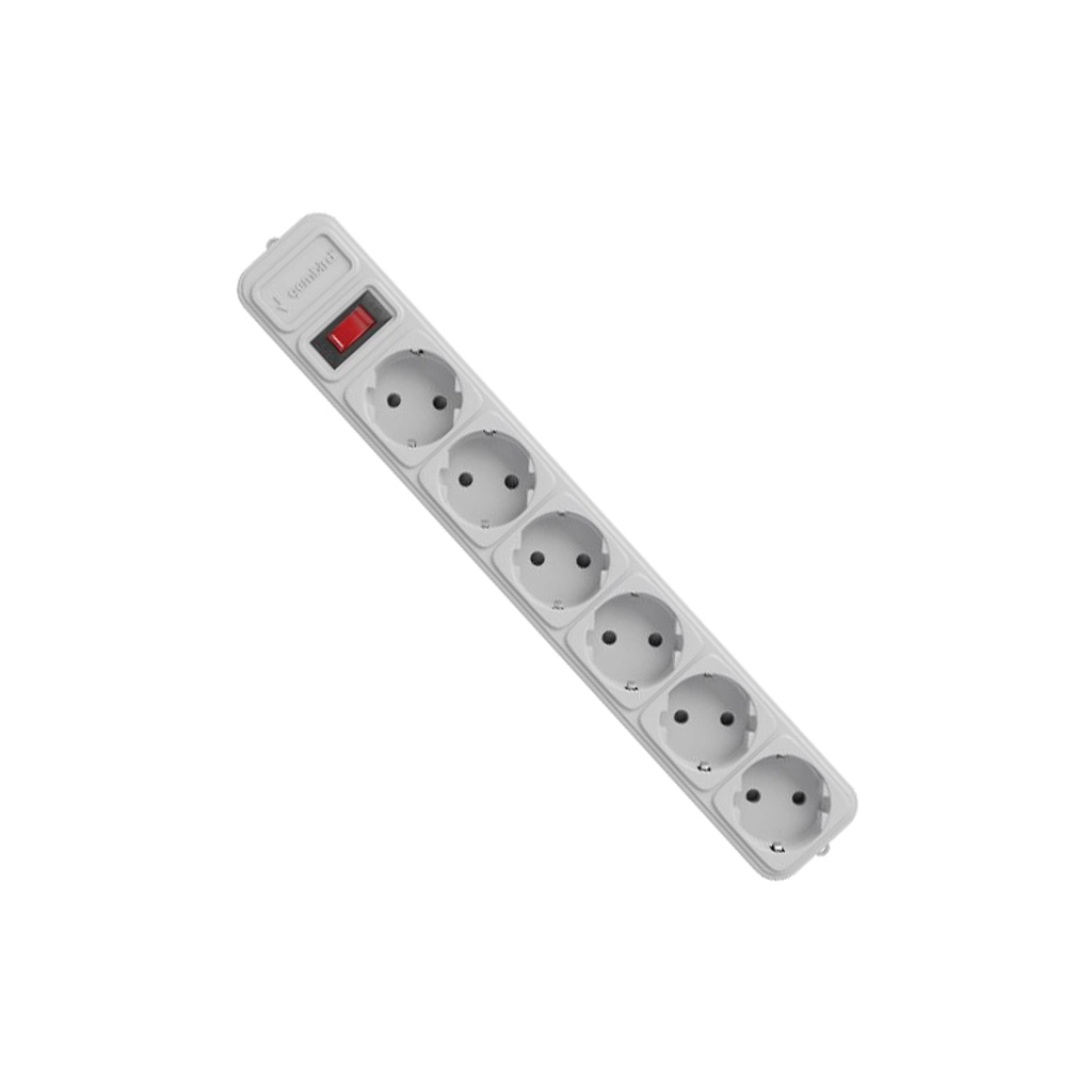 Мережевий фільтр живлення Gembird SPG6-B-6 (SPG6-G-6G) - фото 2 Мережевий фільтр живлення Gembird SPG6-B-6 (SPG6-G-6G) - фото 2