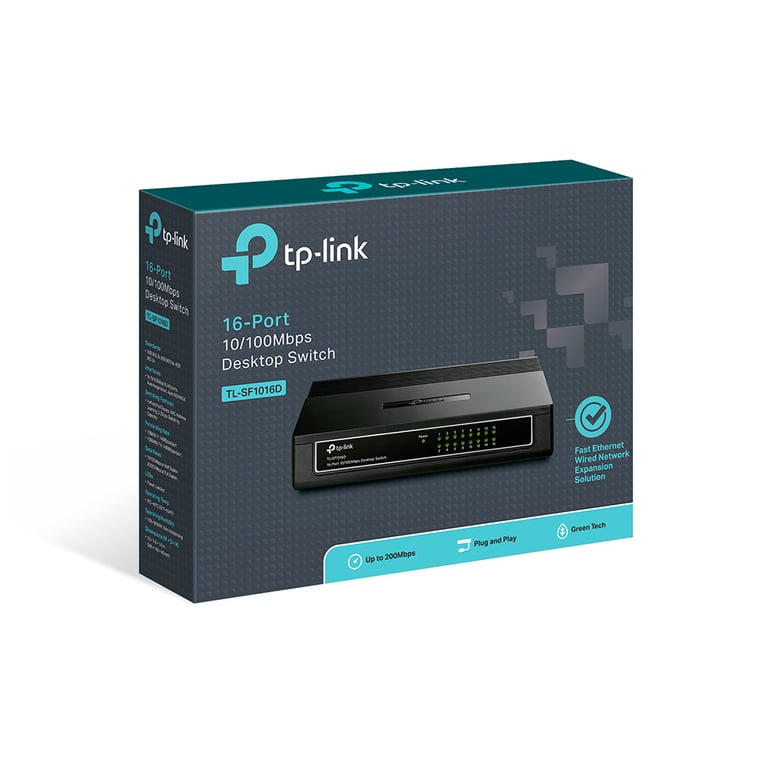 Комутатор мережевий TP-Link TL-SF1016D - фото 3