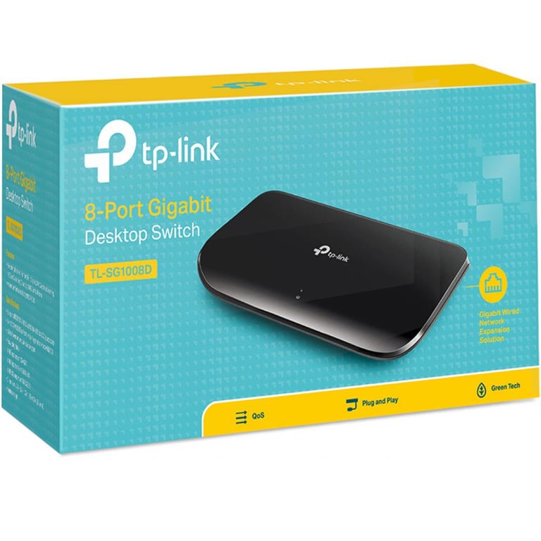 Комутатор мережевий TP-Link TL-SG1008D - фото 6