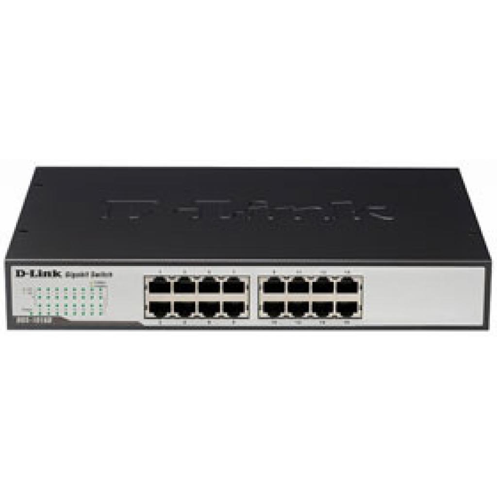 Комутатор мережевий D-Link DGS-1016D/E1A(F2A,G1A) (DGS-1016D/E1A(F2A,G1A,G2A)) Комутатор мережевий D-Link DGS-1016D/E1A(F2A,G1A) (DGS-1016D/E1A(F2A,G1A,G2A))