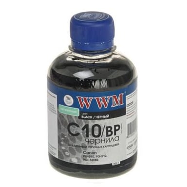 Чорнило WWM CANON PG440/510/512/PGI520 BlackPigmen (C10/BP) - фото 1