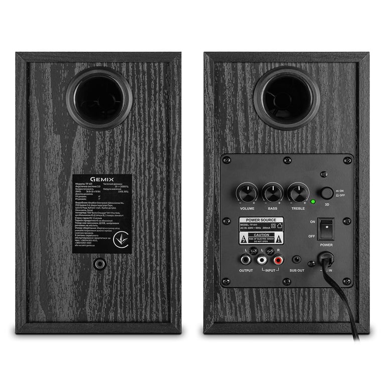 Акустична система TF-611 Black Gemix - фото 3