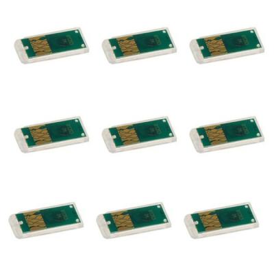 Чип для картриджа для НПК EPSON Stylus S22/SX125 Cyan WWM (CR.T1282N) - фото 1