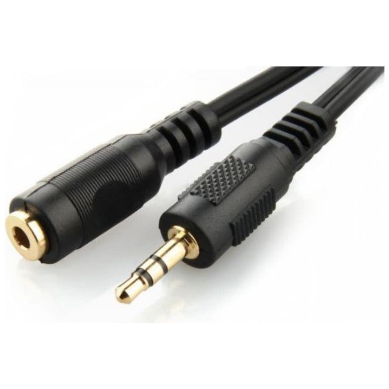 Кабель мультимедійний подовжувач Jack 3.5mm папа/Jack 3.5mm мама Cablexpert (CCA-421S-5M)