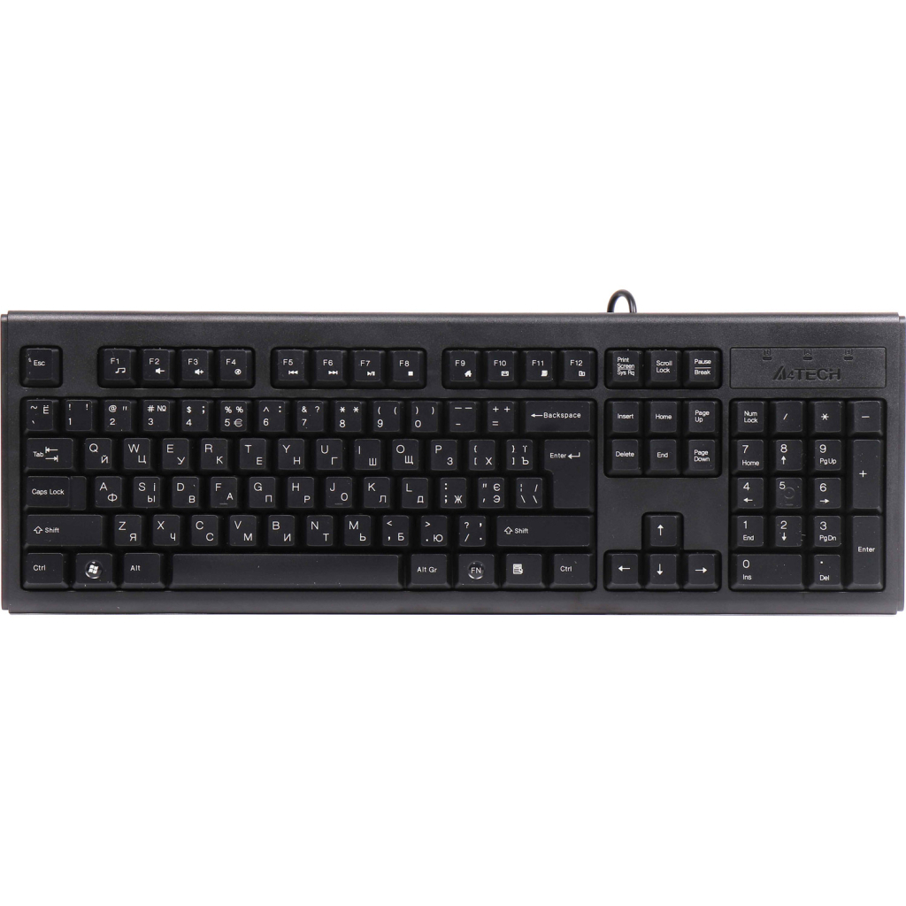 Клавіатура A4Tech KM-720-BLACK-US - головне фото