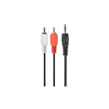 Кабель мультимедійний Jack 3.5mm папа/2RCA папа Cablexpert (CCA-458-5M) - фото 1