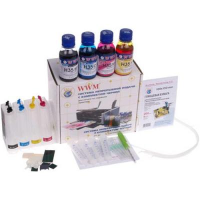 СБПЧ WWM HP Universal №21/129/130/140 (IS.0405) - фото 1