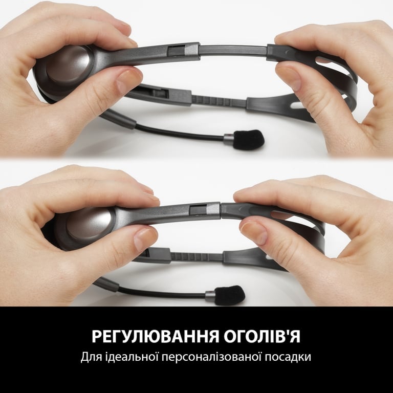Навушники Logitech H110 Stereo Headset with 2*3pin jacks (981-000271) - фото 3