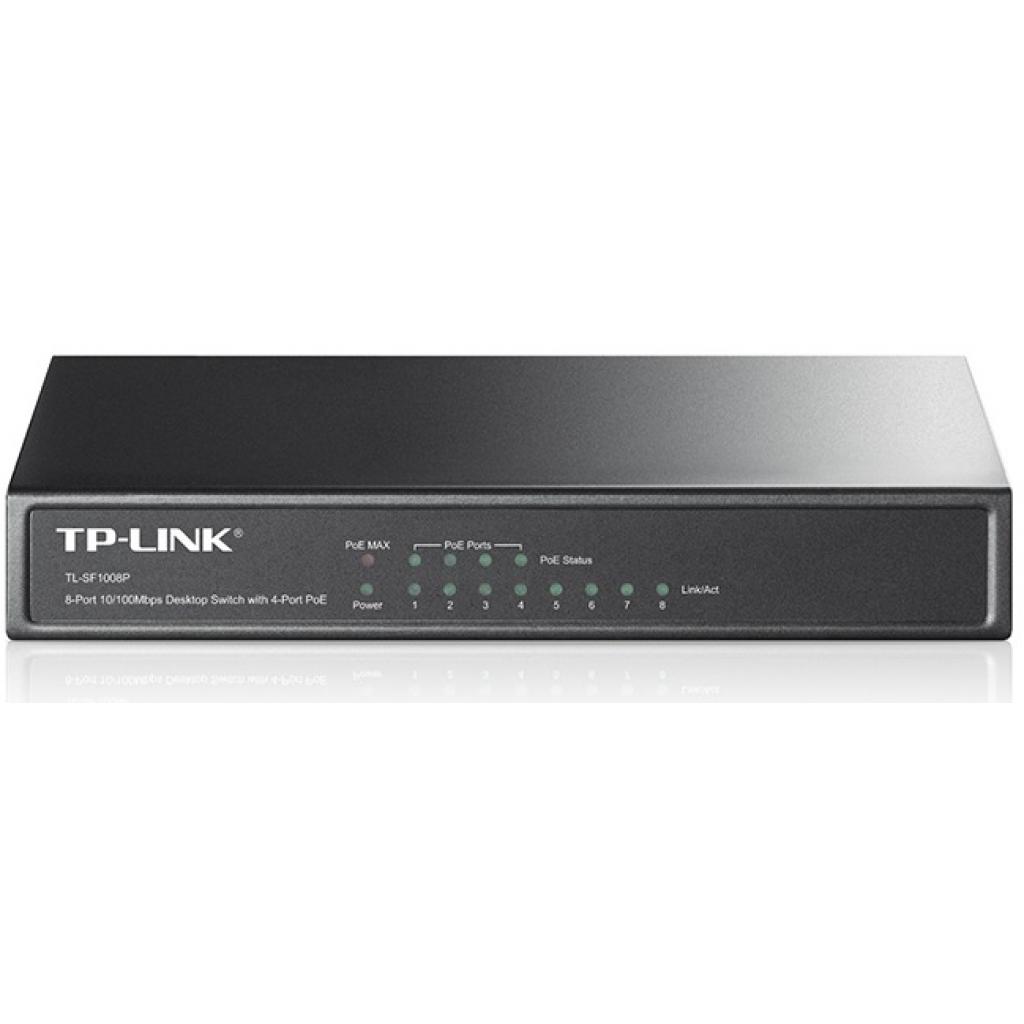 Комутатор мережевий TP-Link TL-SF1008P - фото 1