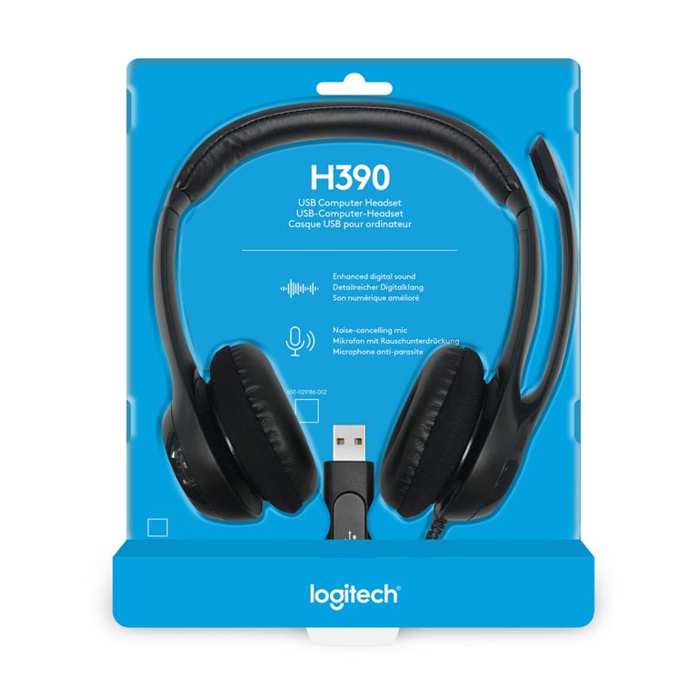 Навушники Logitech H390 (981-000406) - фото 7