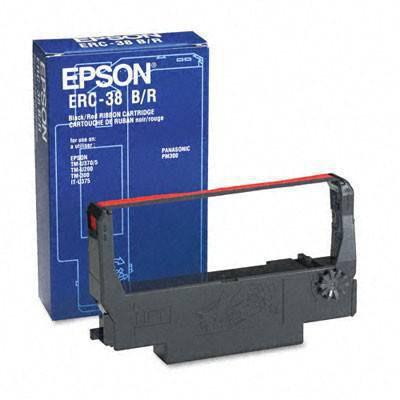 Картридж Epson ERC-38 Black/Red Ribbon Cassette (C43S015376) - фото 1