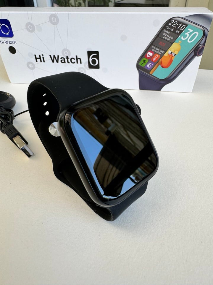 Розумний годинник Smart Watch M56 Space Aluminum Case (знижений в ціні) - фото 1