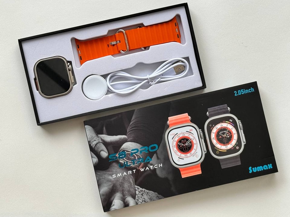Розумний годинник SMART WATCH Sumax S8 PRO ULTRA (знижений в ціні) - фото 1 Розумний годинник SMART WATCH Sumax S8 PRO ULTRA (знижений в ціні) - фото 1
