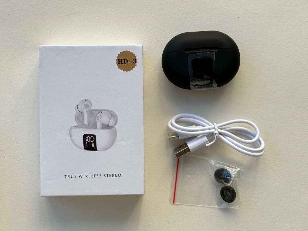 Навушники Touch Control TWS HD-3 (знижений в ціні) - фото 4 Навушники Touch Control TWS HD-3 (знижений в ціні) - фото 4