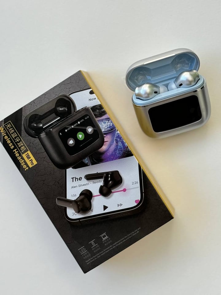 Навушники WIRELESS HEADSET T68 Pro (знижений в ціні) - фото 1