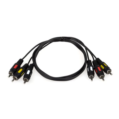Кабель мультимедійний 3RCA to 3RCA 1.8m Atcom (10711) - фото 1