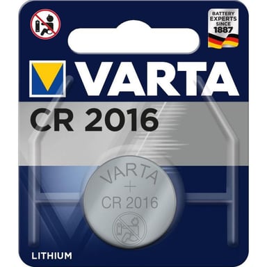 Батарейка Varta CR2016 Lithium * 1 (06016101401) - фото 1