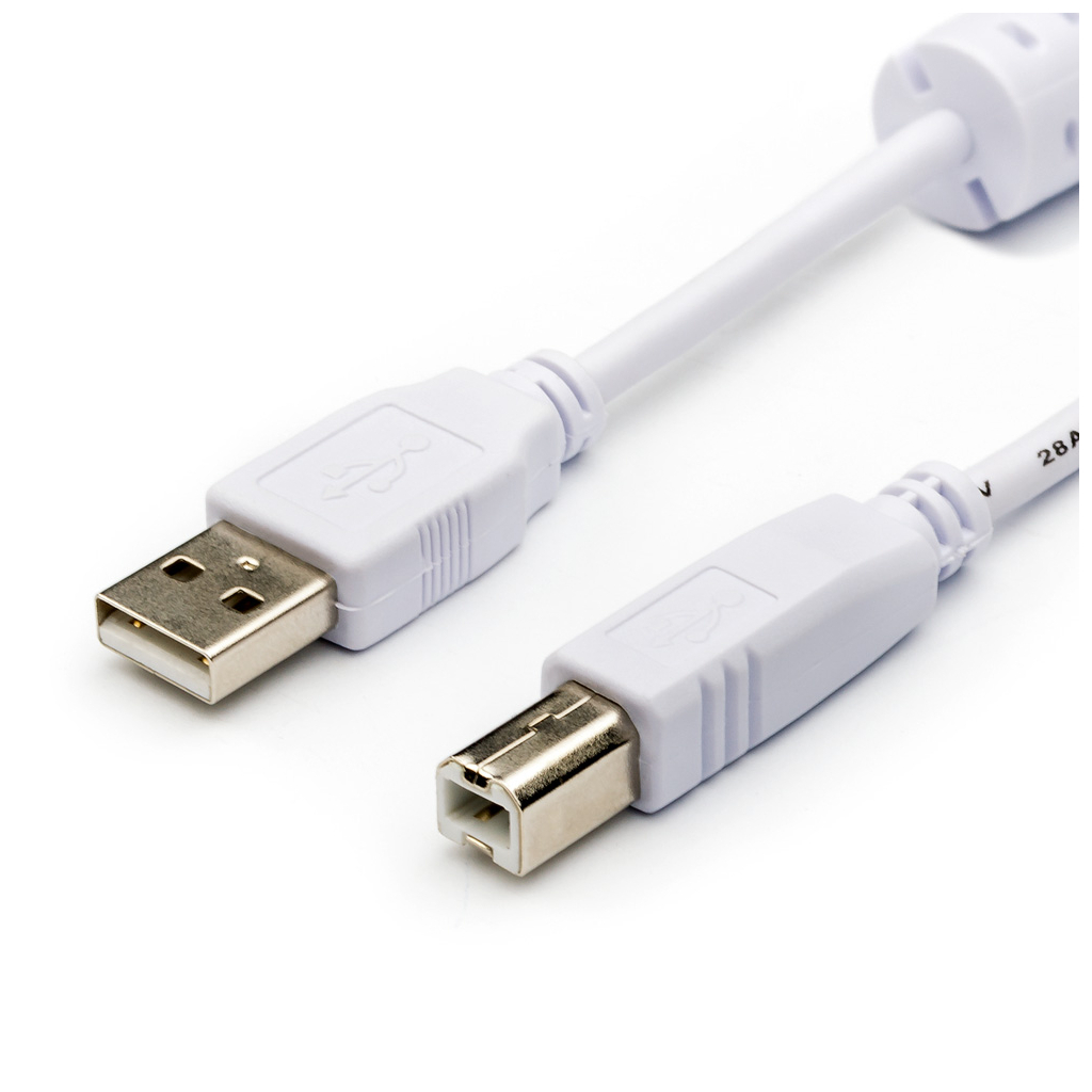 Кабель для принтера USB 2.0 AM/BM 5.0m Atcom (10109) - фото 1