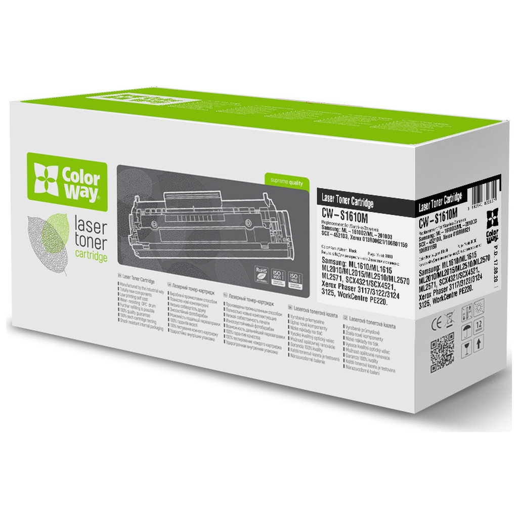 Картридж ColorWay для Samsung ML-1910/2520/SCX-4600 (CW-S1910M) - фото 1