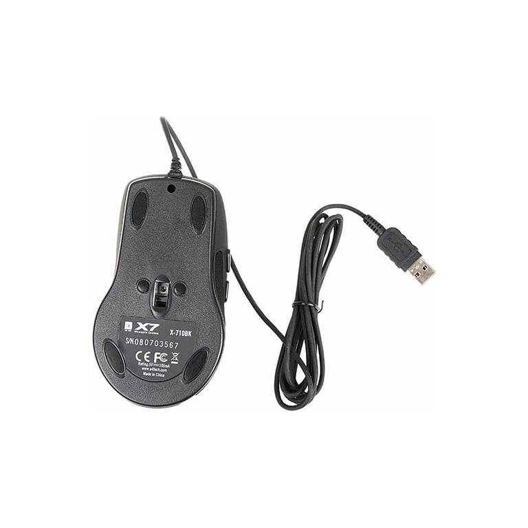Мишка A4Tech X-710BK black (4711421757874) - фото 4