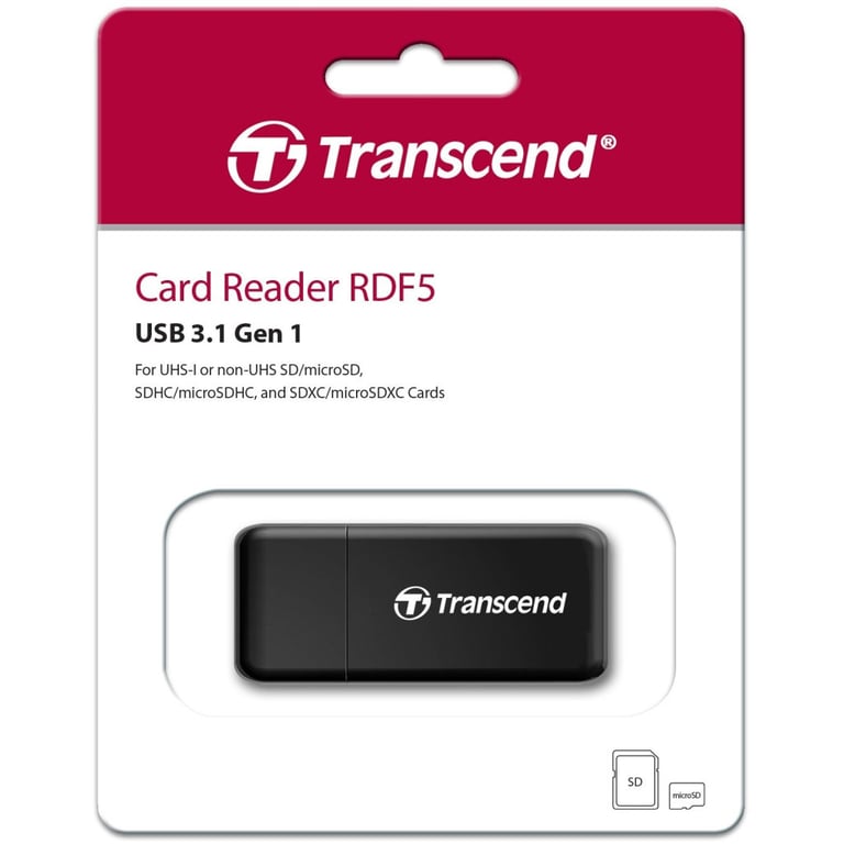 Зчитувач флеш-карт Transcend TS-RDF5K - фото 4