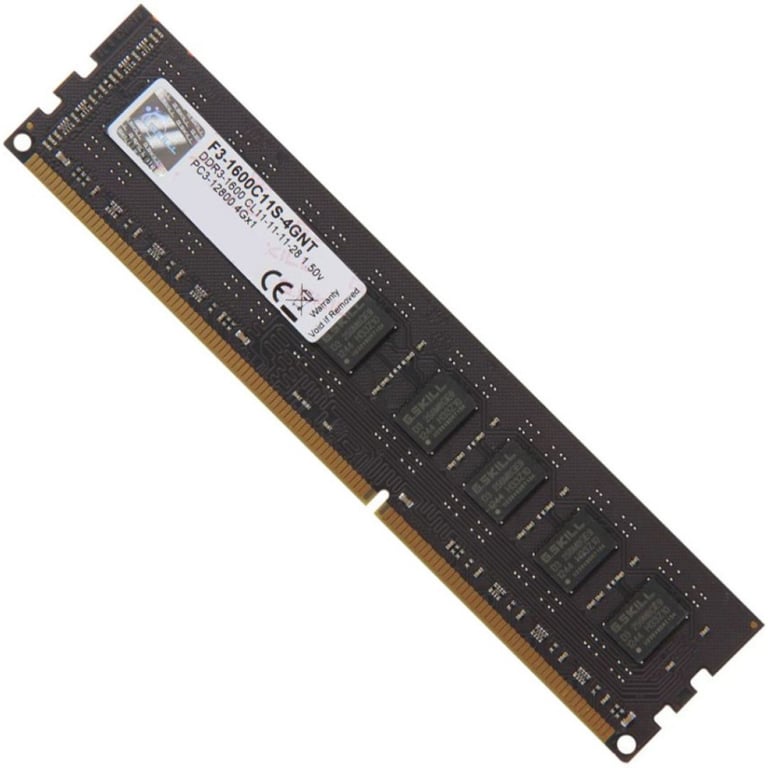 Модуль пам’яті для комп’ютера DDR3 4GB 1600 MHz G.Skill (F3-1600C11S-4GNT)