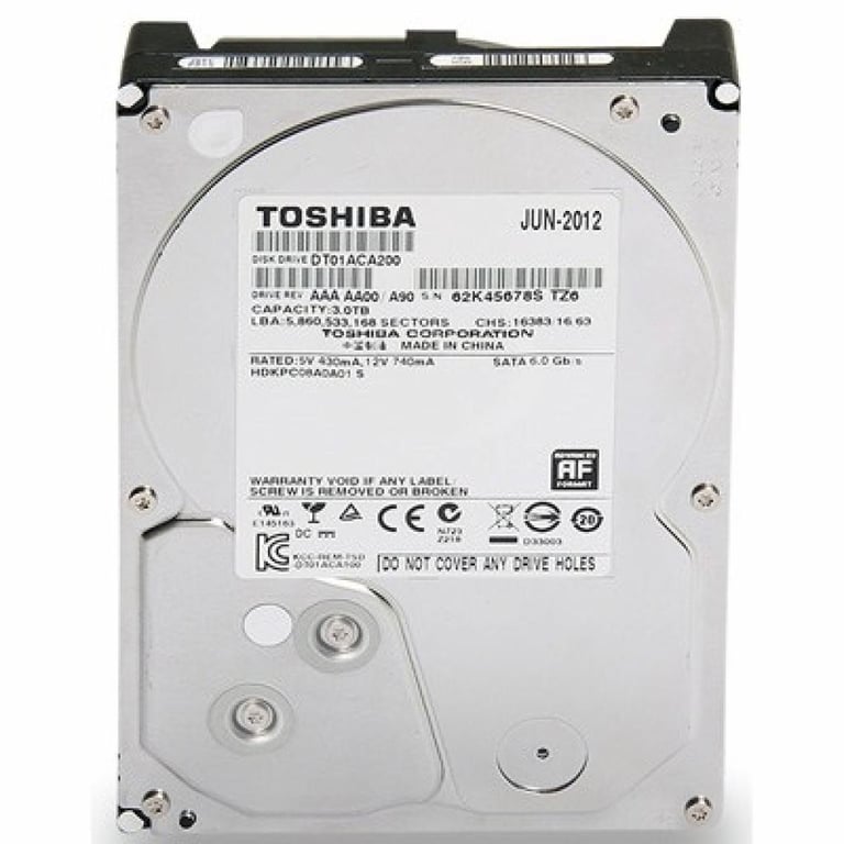 Жорсткий диск 3.5″ 2TB Toshiba (DT01ACA200)