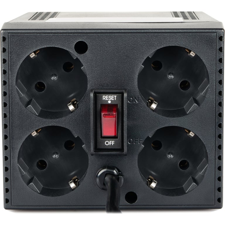 Стабілізатор Powercom TCA-1200 (TCA-1200 black) - фото 2