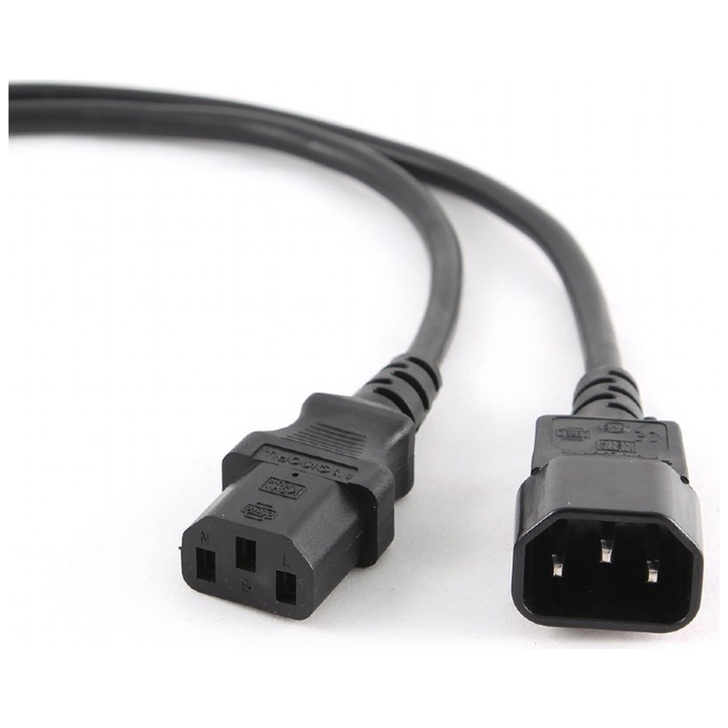 Кабель живлення C13 to C14 3m Cablexpert (PC-189-VDE-3M) Кабель живлення C13 to C14 3m Cablexpert (PC-189-VDE-3M)