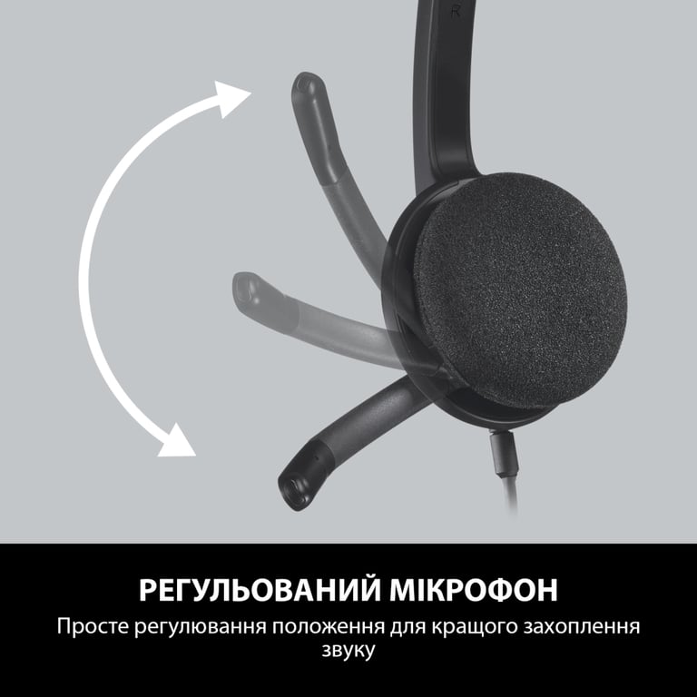 Навушники Logitech H340 USB HEADSET (981-000475) - фото 5