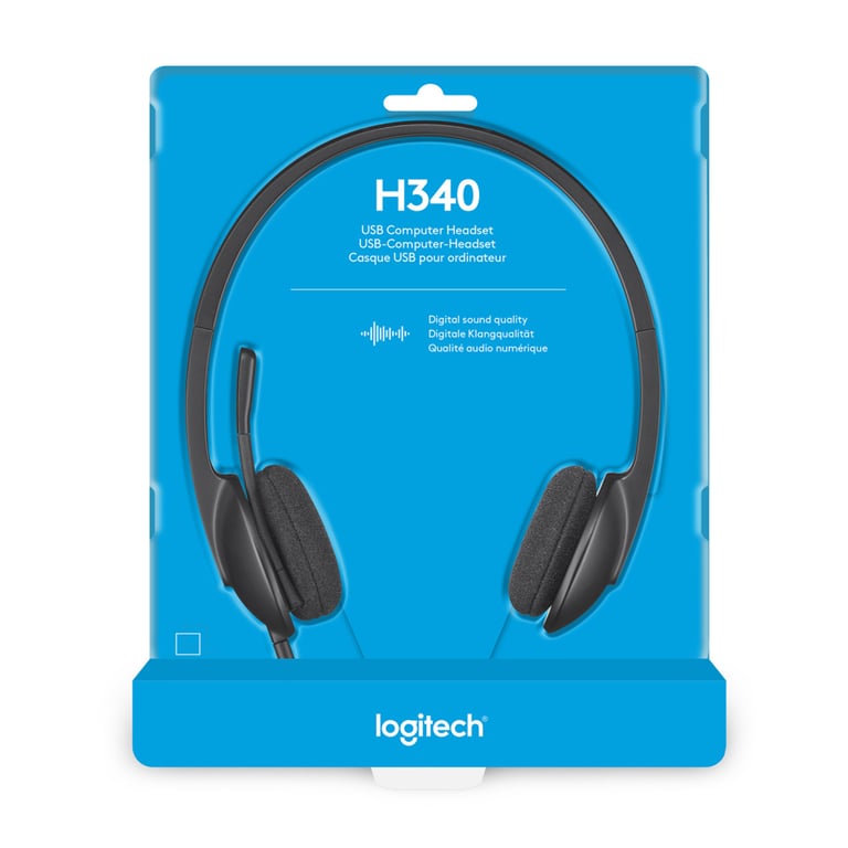 Навушники Logitech H340 USB HEADSET (981-000475) - фото 8