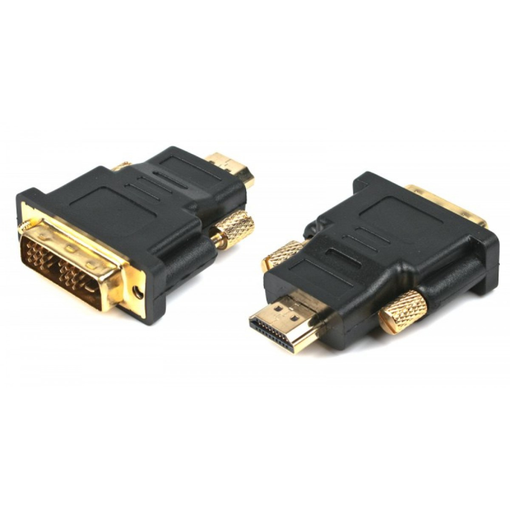 Перехідник HDMI M to DVI18+1pin M Cablexpert (A-HDMI-DVI-1) - фото 1