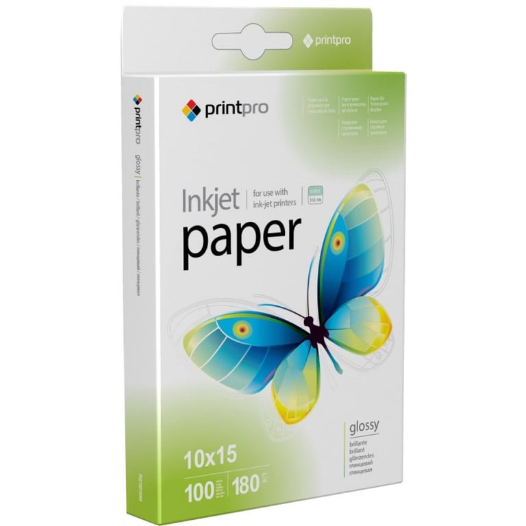 Фотопапір PrintPro 10x15 (PGE1801004R) - фото 1