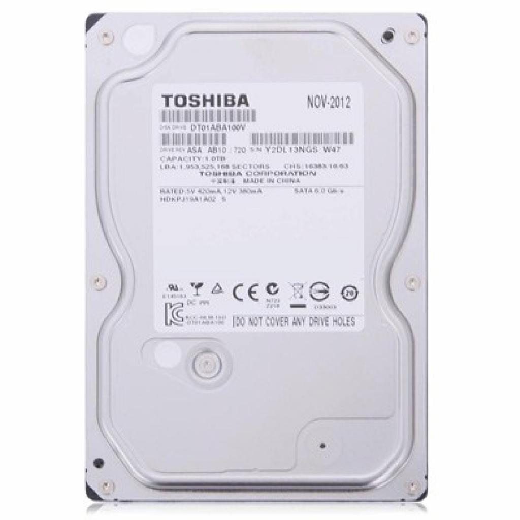Жорсткий диск 3.5" 1TB Toshiba (DT01ABA100V) - фото 1
