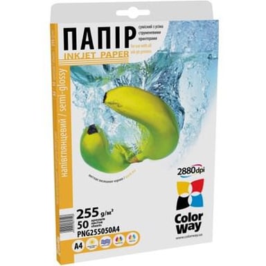 Фотопапір ColorWay A4 (PNG255050A4) - фото 1