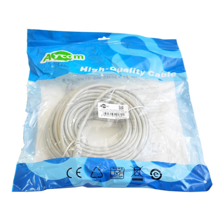 Патч-корд 20м RJ-45 CCA Atcom (9169) - фото 3