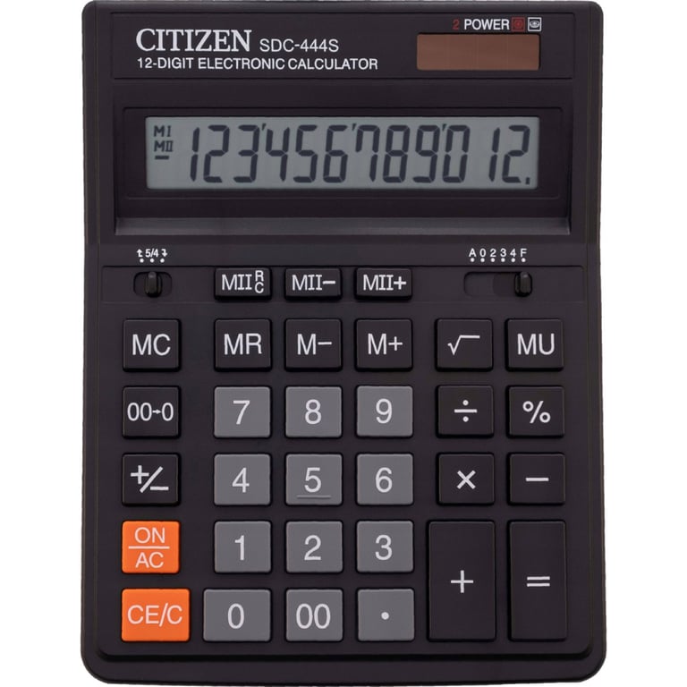Калькулятор Citizen SDC-444S - фото 2