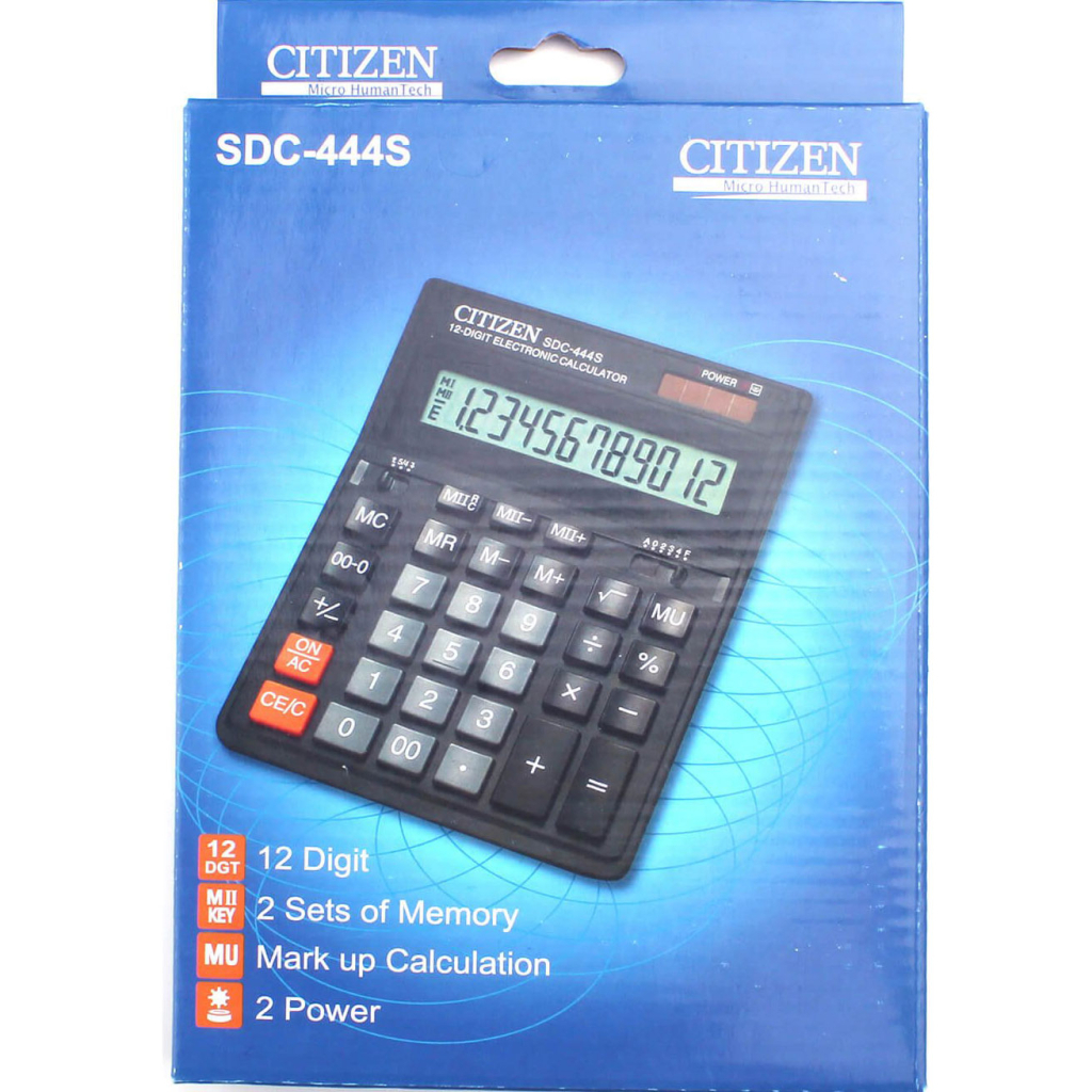 Калькулятор Citizen SDC-444S - фото 3 Калькулятор Citizen SDC-444S - фото 3