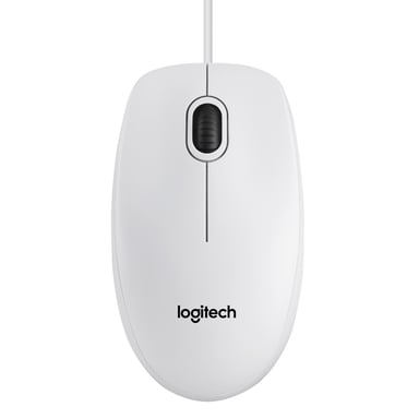 Мишка Logitech B100 White (910-003360) - фото 1