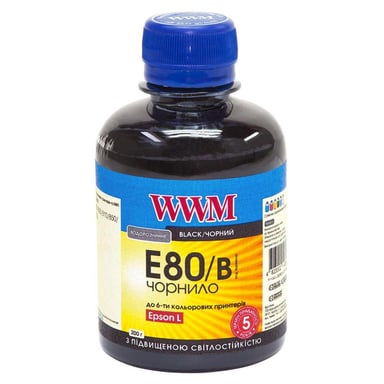 Чорнило WWM EPSON L800 black (E80/B) - фото 1