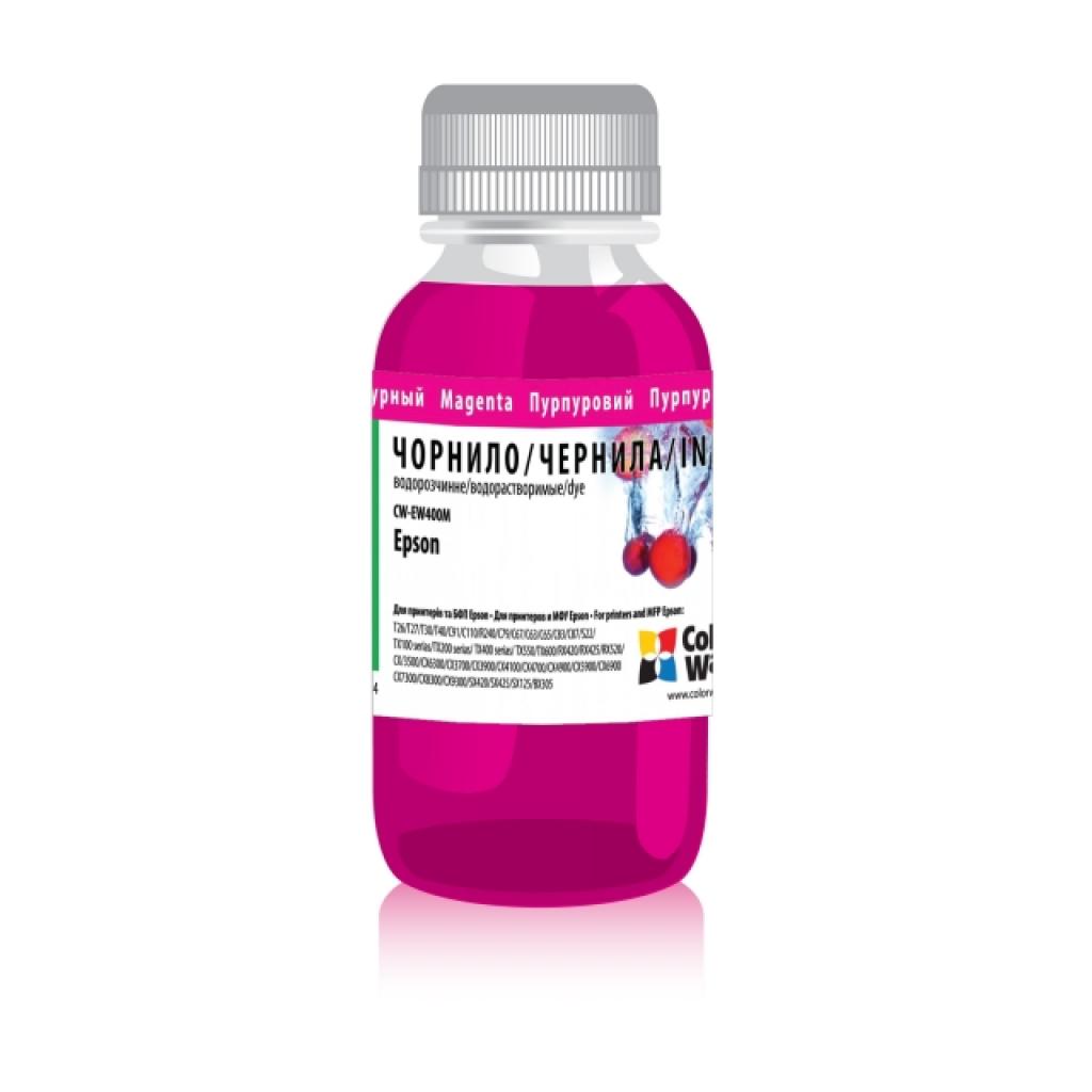Чорнило ColorWay Epson SC 67/87/79/91/T26 200мл Magenta (CW-EW400M02) Чорнило ColorWay Epson SC 67/87/79/91/T26 200мл Magenta (CW-EW400M02)
