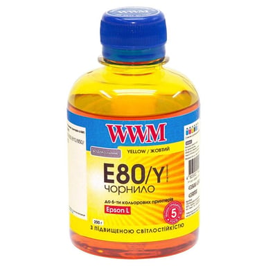 Чорнило WWM EPSON L800 Yellow (E80/Y) - фото 1