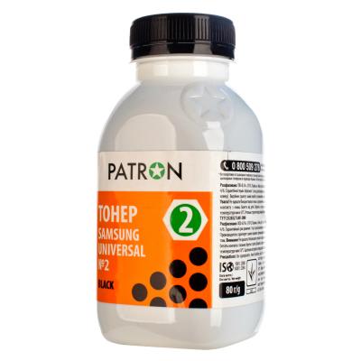 Тонер SAMSUNG Universal №2 80г Patron (PN-SU2-080) - фото 1 Тонер SAMSUNG Universal №2 80г Patron (PN-SU2-080) - фото 1